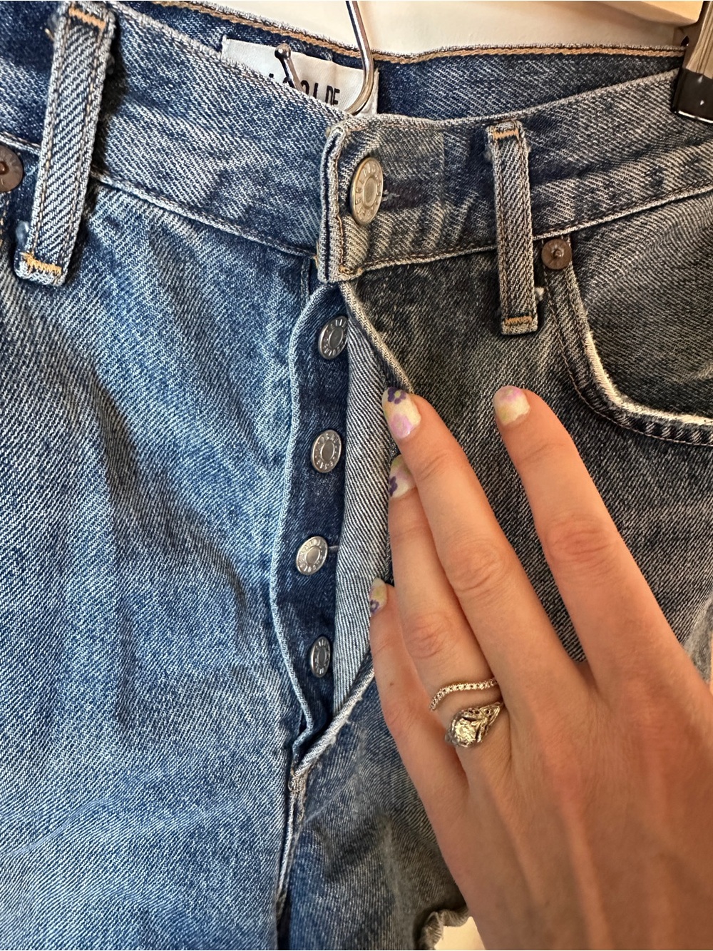 Agolde 28 Dee shorts ricochet wash - Picture 5 of 7